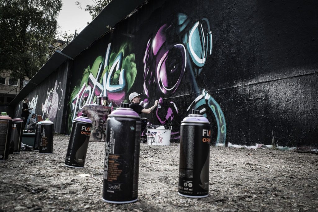 Cabel Graffiti Göteborg Mural Disk Magasinsgatan 8