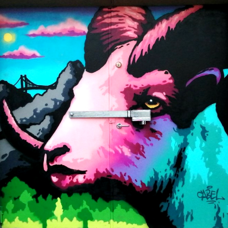 Cabelone - Graffiti Mural Gatukonst Göteborg