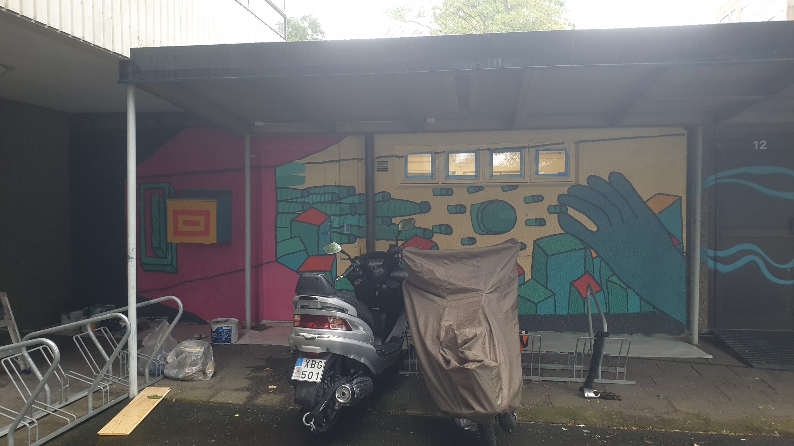 Noodls Göteborg Mural Streetart