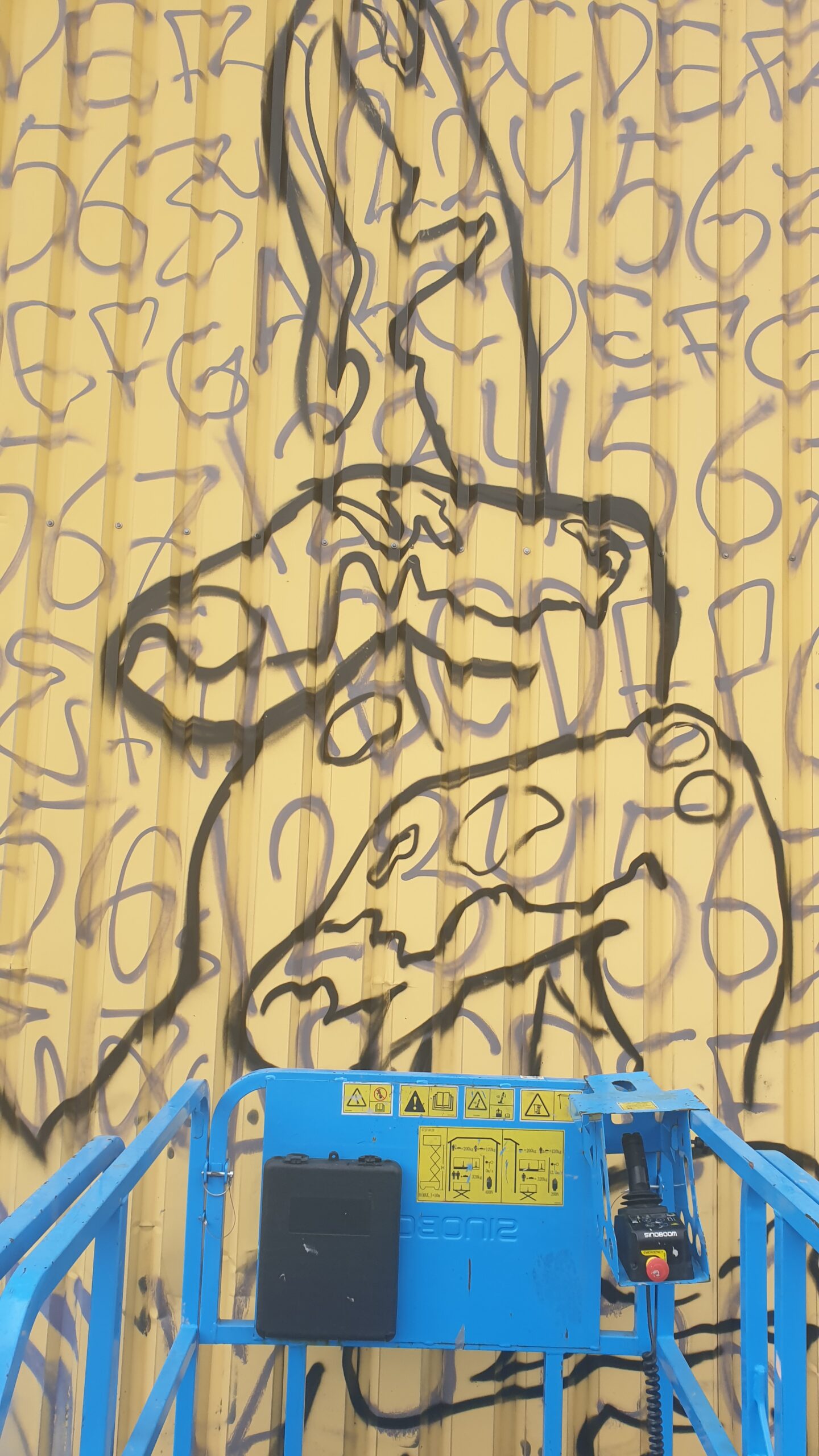 Cabel Cabelone Mural Streetart Göteborg Made In Ringön Hisingen Gatukonst