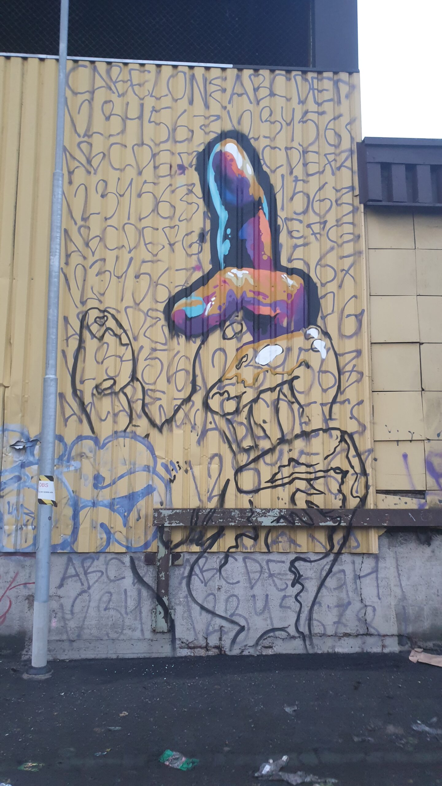 Cabel Cabelone Mural Streetart Göteborg Made In Ringön Hisingen Gatukonst