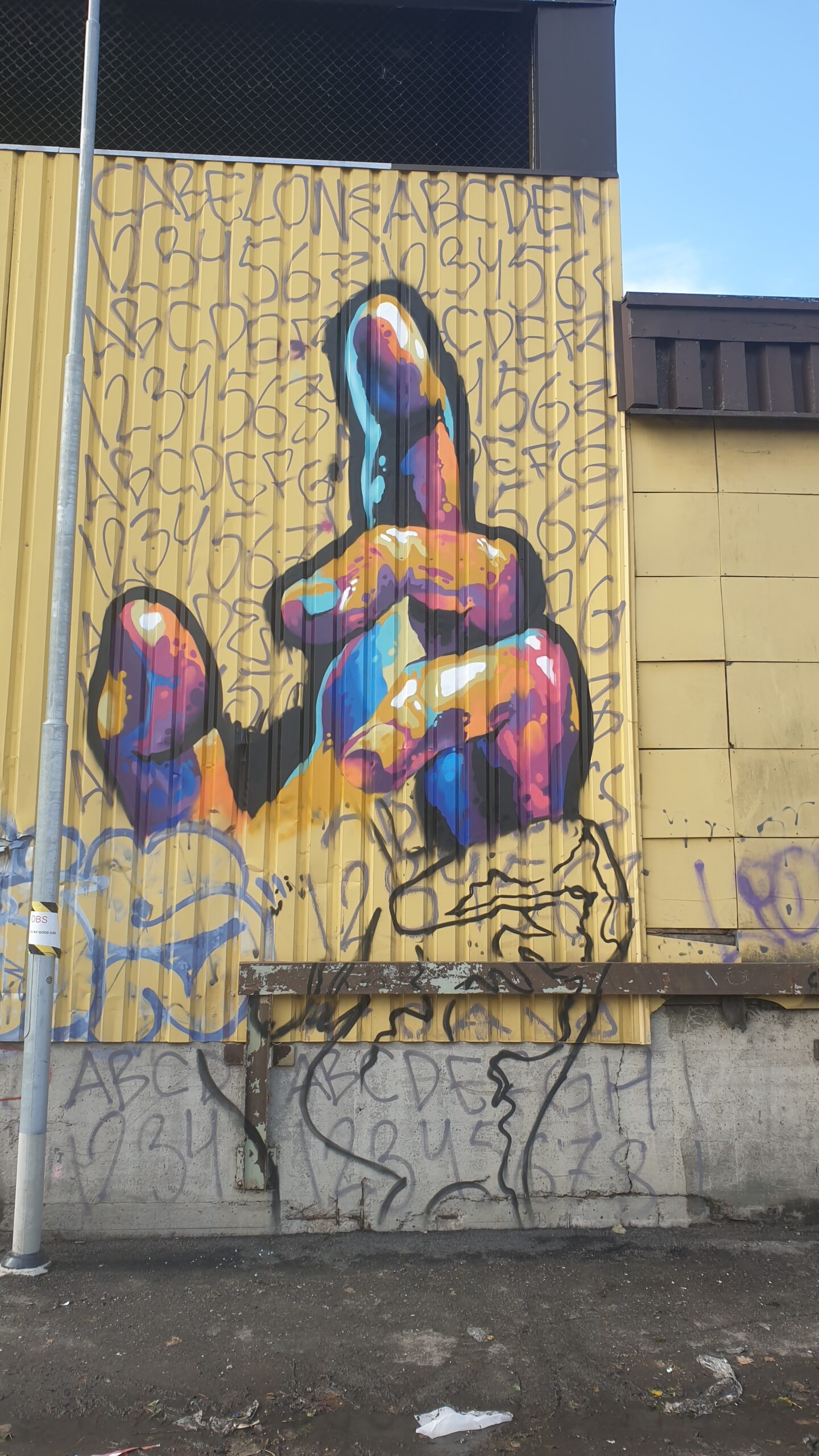 Cabel Cabelone Mural Streetart Göteborg Made In Ringön Hisingen Gatukonst