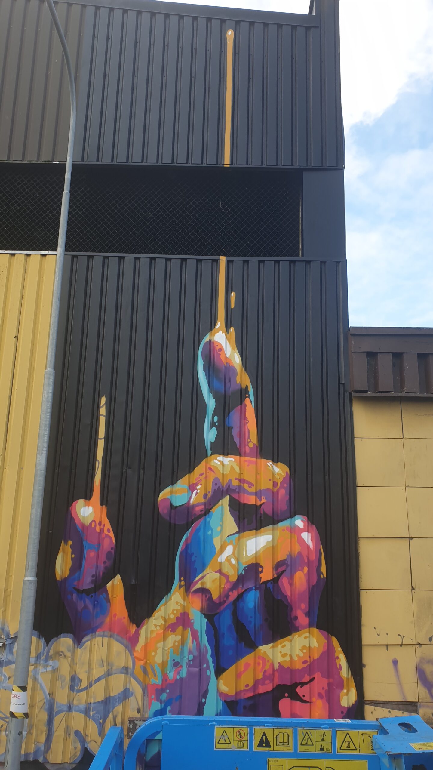 Cabel Cabelone Mural Streetart Göteborg Made In Ringön Hisingen Gatukonst