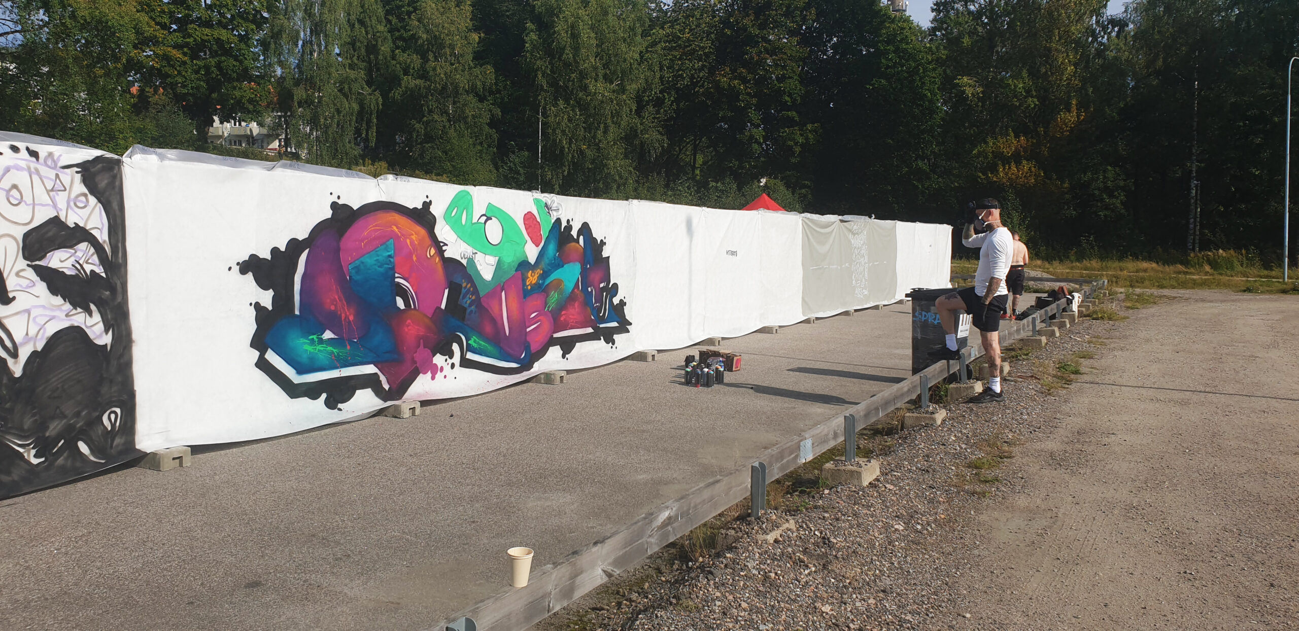 Cabel Cabelone Mural Graffiti Streetart No Limit 2024