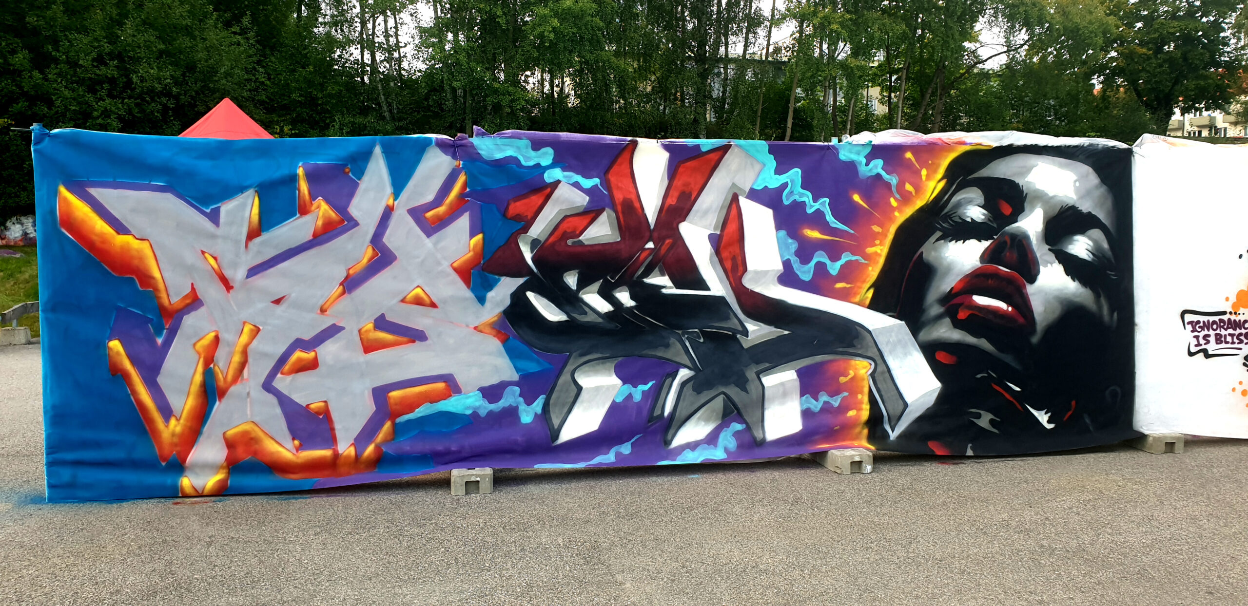 Cabel Cabelone Mural Graffiti Streetart No Limit 2024