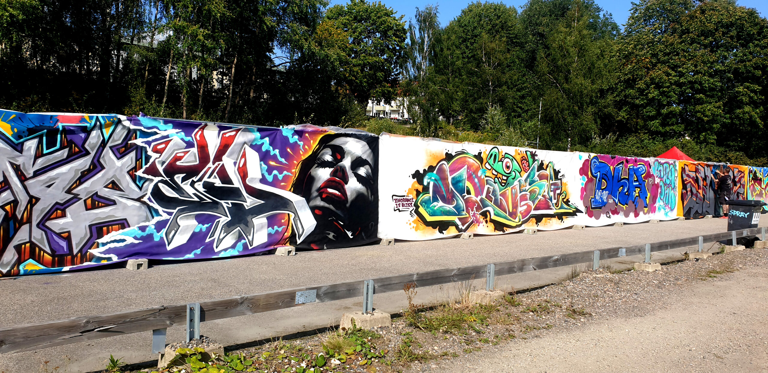 Cabel Cabelone Mural Graffiti Streetart No Limit 2024