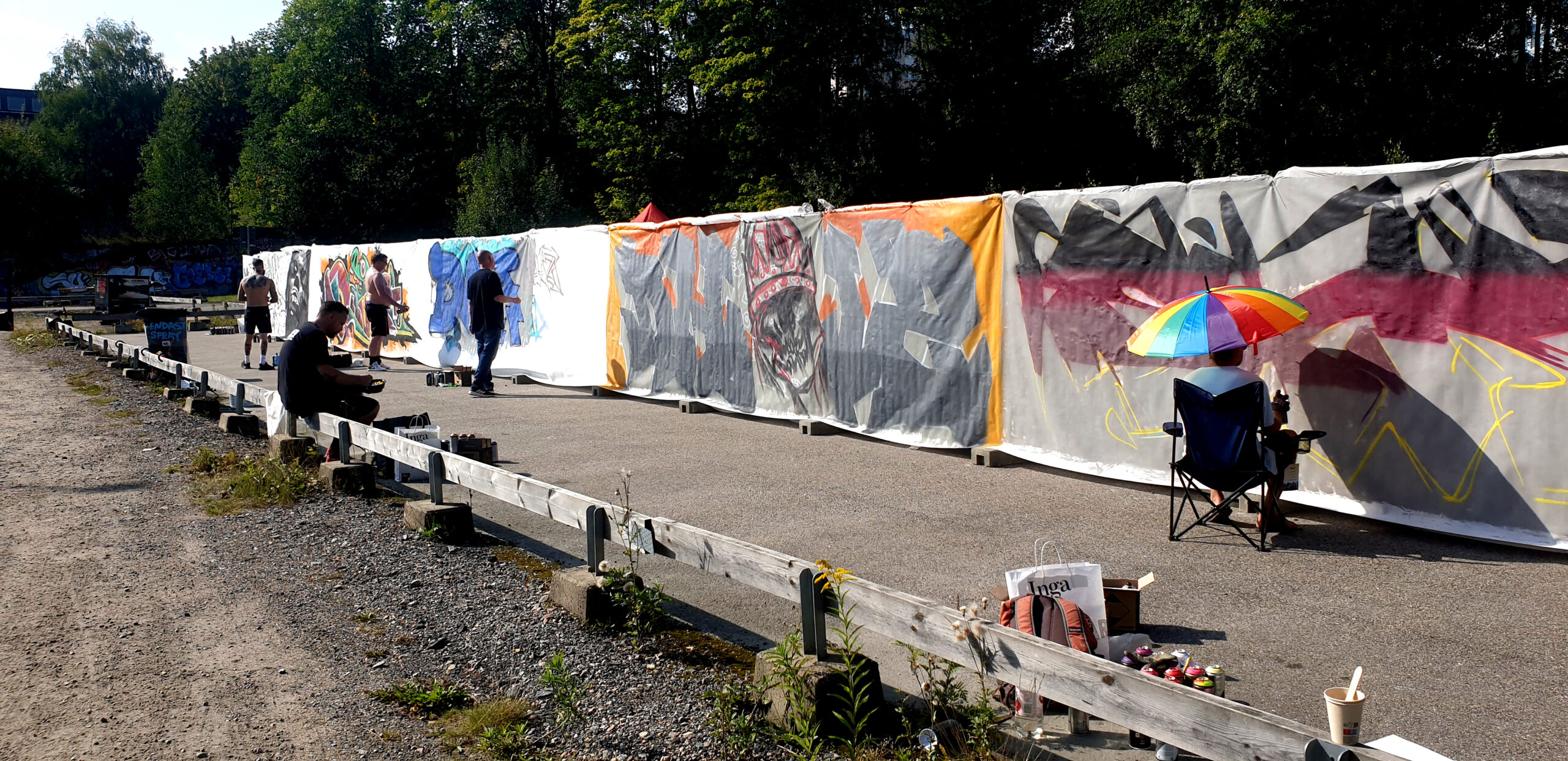 Cabel Cabelone Mural Graffiti Streetart No Limit 2024