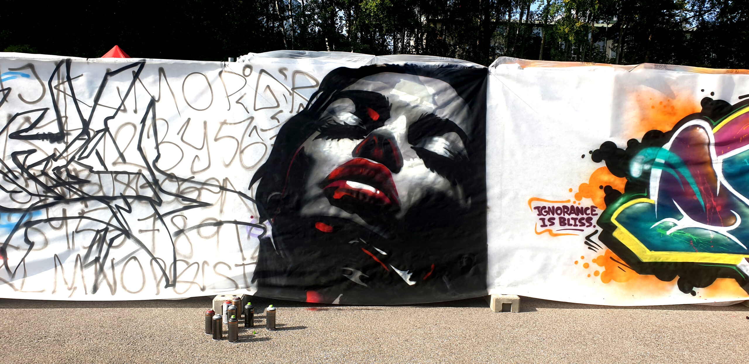 Cabel Cabelone Mural Graffiti Streetart No Limit 2024