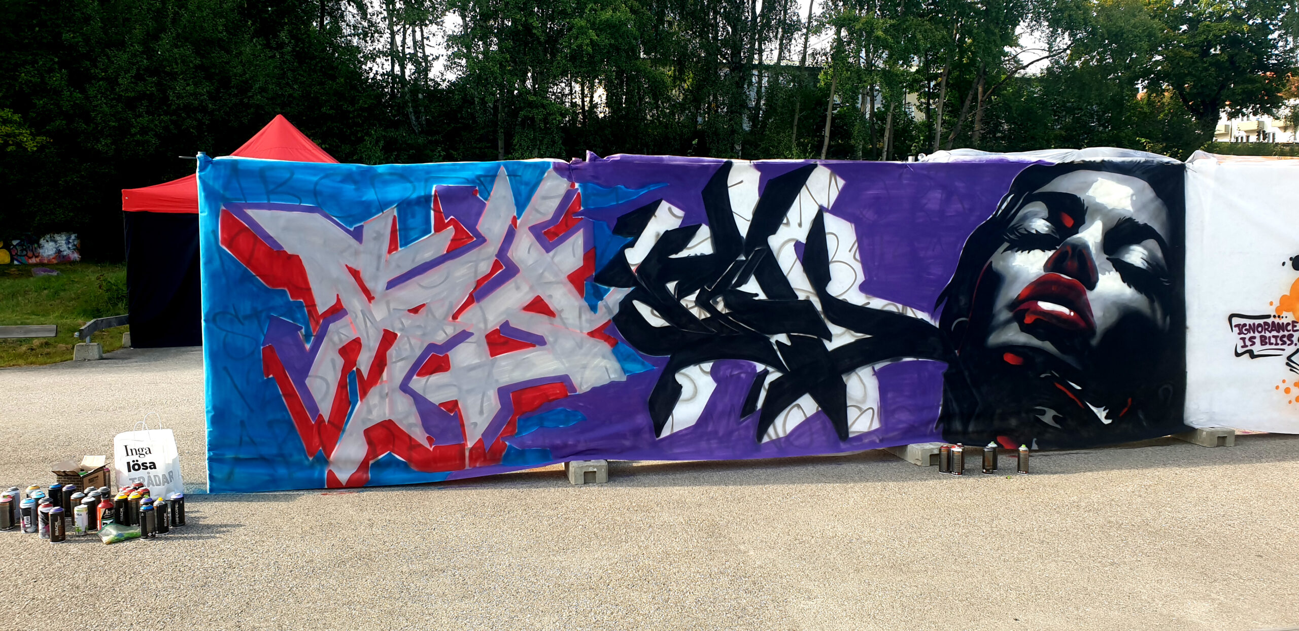 Cabel Cabelone Mural Graffiti Streetart No Limit 2024