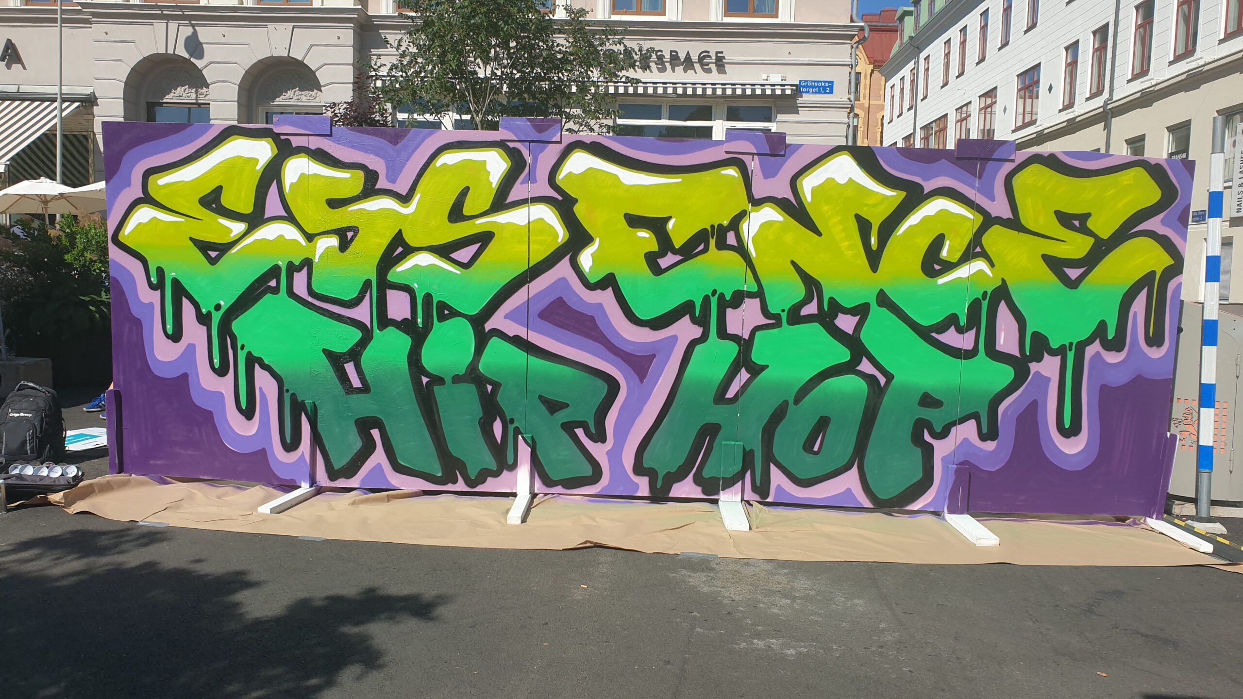 Essence of hip hop Cabel Cabelone Göteborg kulturkalaset Graffiti Gatukonst Streetart