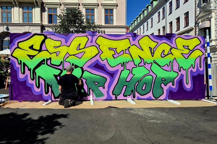 Essence of hip hop Cabel Cabelone Göteborg kulturkalaset Graffiti Gatukonst Streetart