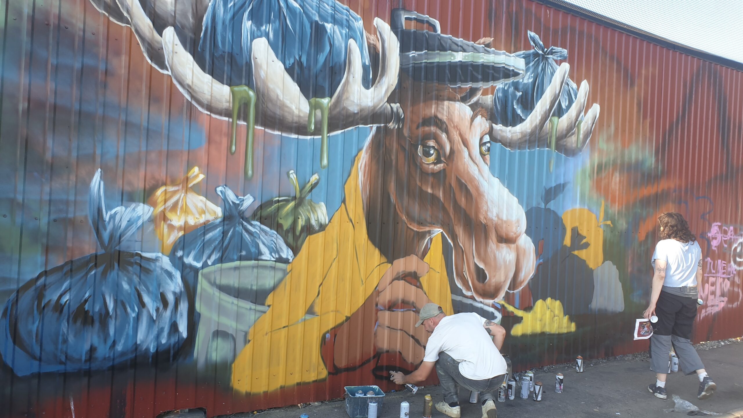 Made In Ringön Streetart Graffiti Cabelone Cabel Mural Göteborg
