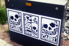 Cabel, Cabelone, Göteborg,  Graffiti, Gatukonst, Streetart, Stickers