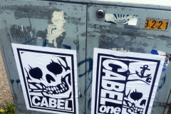 Cabel, Cabelone, Göteborg,  Graffiti, Gatukonst, Streetart, Stickers