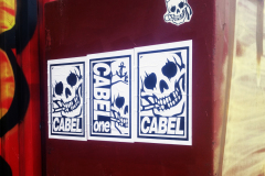 Cabel, Cabelone, Göteborg,  Graffiti, Gatukonst, Streetart, Stickers