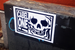Cabel, Cabelone, Göteborg,  Graffiti, Gatukonst, Streetart, Stickers