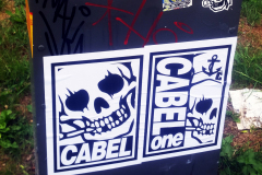 Cabel, Cabelone, Göteborg,  Graffiti, Gatukonst, Streetart, Stickers